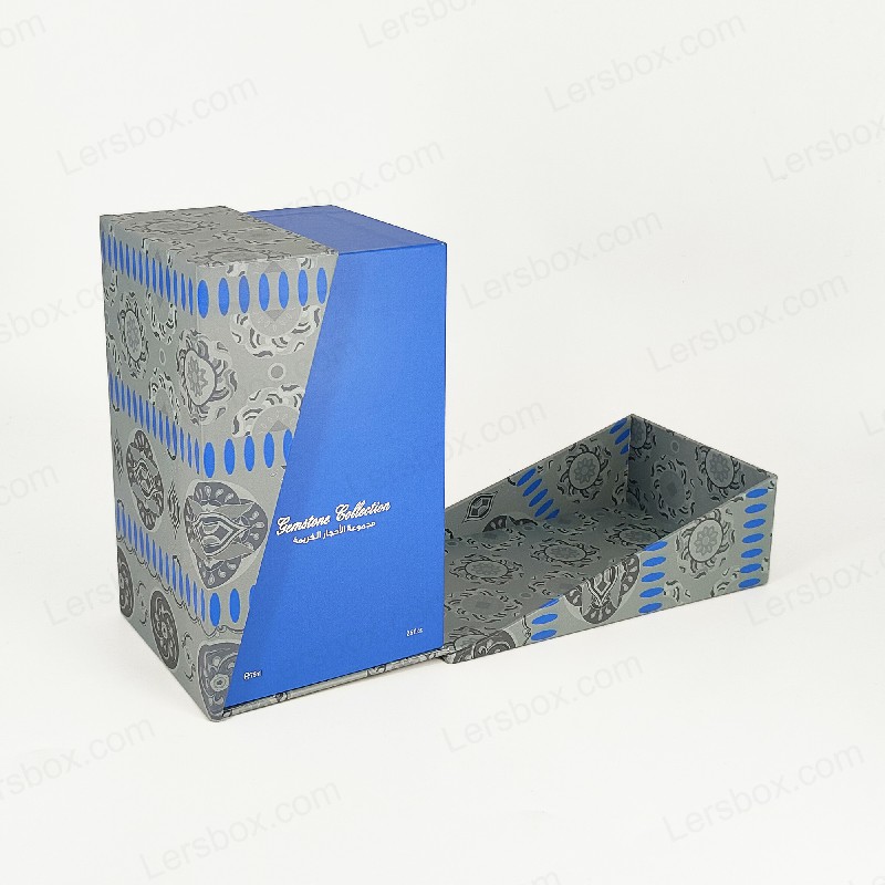 Złotna folia z pudełkiem perfum z tacą EVA i solidną pokrywką i designem podstawowym HP029