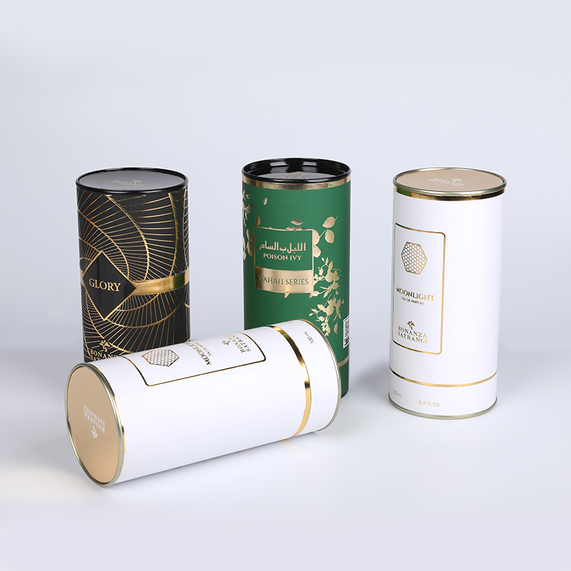 Czysty papier cylindra puszka z szarą deską 6 mm
