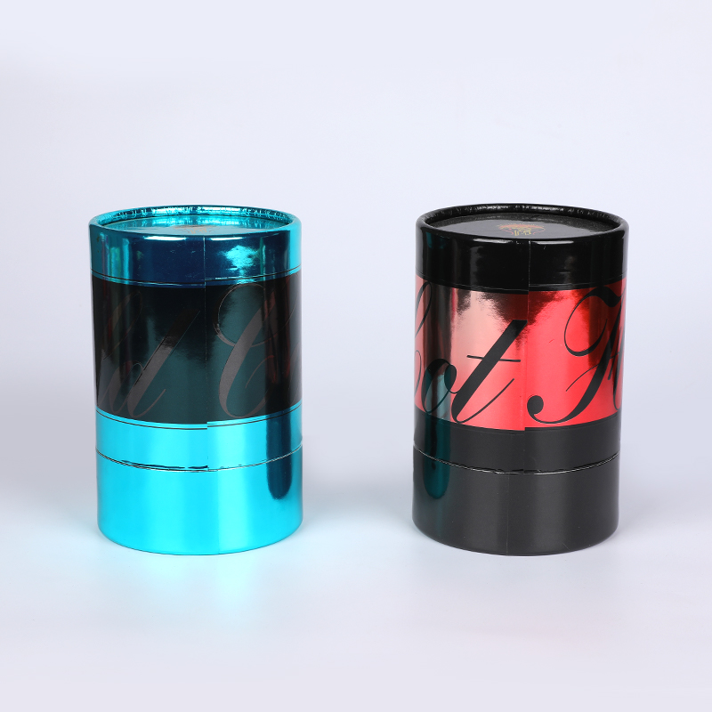 Papierowa rurka 120GSM puszka na luksusowe perfumy i opakowania prezentowe
