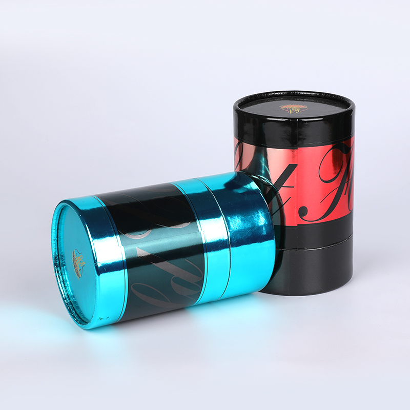 Papierowa rurka 120GSM puszka na luksusowe perfumy i opakowania prezentowe
